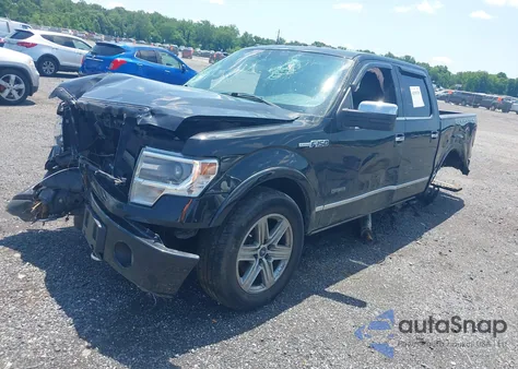 2014 Ford F-150 Platinum из США, поврежденный, VIN 1FTFW1ET0EFB38675